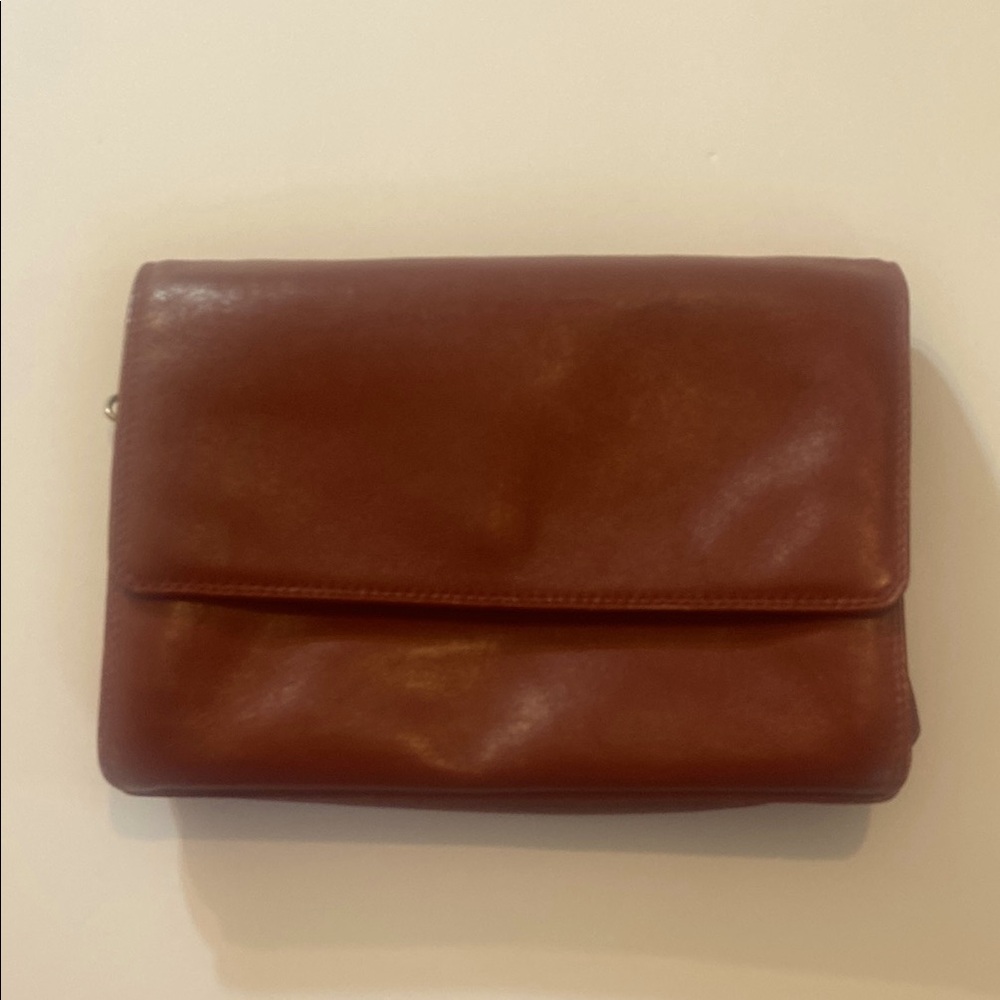 Compact Leather  Burgundy Derek Alexander Bag